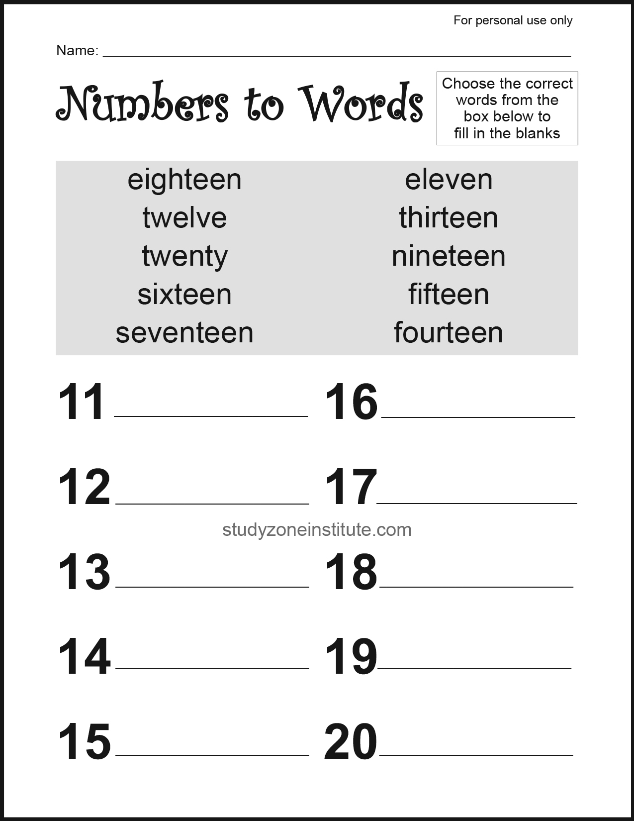 numbers-to-words-study-zone-institute